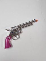 Gonher Texas Rose retro Gun with Holster / belt replica revolver shoots 12 Shot  - £23.59 GBP