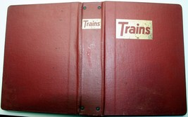 Full Year 1964 Trains: The Magazine Of Railroading In Binder rosters/news/photos - £43.37 GBP