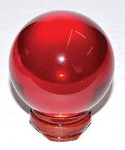 50mm Red gazing ball - $1,457.10 MXN