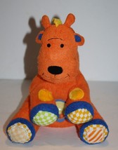 Koala Baby Giraffe Orange Plush Baby Rattle Activity Stuffed Soft Toy READ - £42.54 GBP