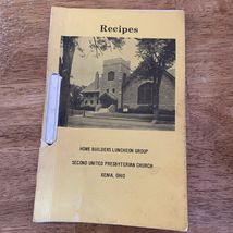 Xenia Ohio Presbyterian Church Cookbook Recipes Home Builders Luncheon G... - $12.00
