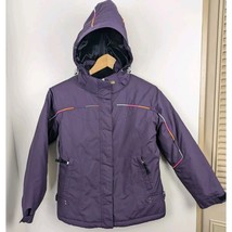 Turbine Boardwear Girls Medium M Plum Purple Coat Winter Ski Jacket - $21.76