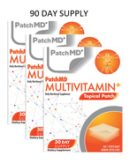PatchMD Multivitamin Plus Topical Vitamin Patch 90 Day Supply Dietary su... - $673.92 MXN