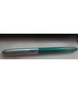 Vintage SHEAFFER 304 Nib Fountain Pen Translucent GREEN &amp; CHROME 5 1/4&quot; - £14.57 GBP
