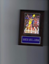 Kareem ABDUL-JABBAR Plaque Los Angeles Lakers La Basketball Nba Ralph Sampson - £3.17 GBP