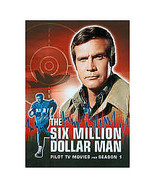 The Six Million Dollar Man Complete Season 1 + Pilot TV Movies DVD - £15.73 GBP