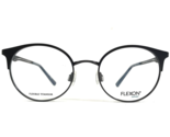 Flexon Junior Gafas Monturas J4005 001 Negro Azul Redondo Completo Rim 4... - $74.22