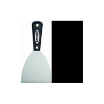 Hyde Mfg 2600 4 in. Black &amp; Silver Stiff Extra Chisel Scraper - $663.33 MXN