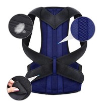 Male Female Adjustable Magnetic Posture Corrector  Safety Back  Support Belt Cor - £86.13 GBP