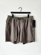 NWT LULULEMON MEOL Olive Green License To Train Shorts 7&quot; Linerless Men&#39;... - £65.74 GBP