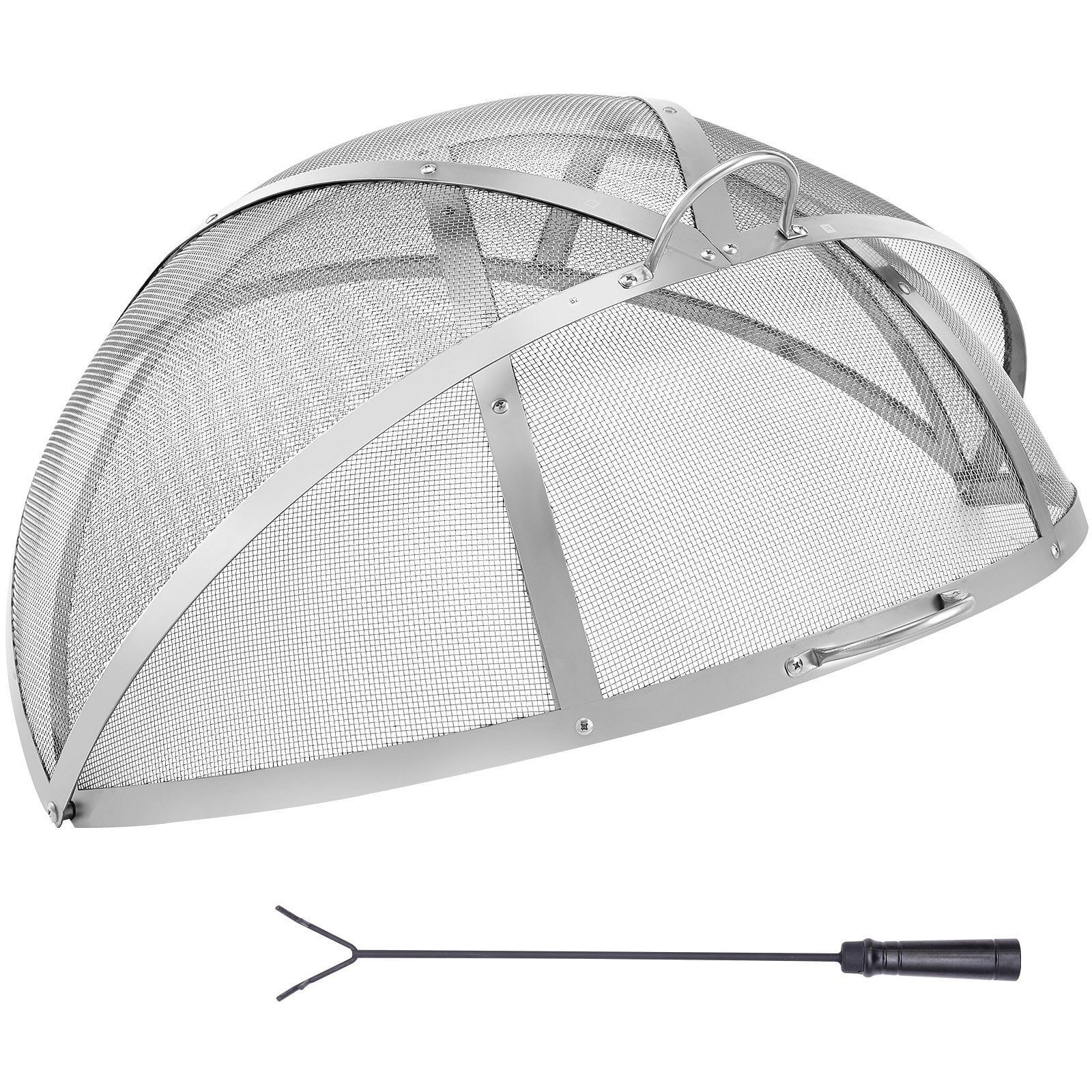 VEVOR Firepit Spark Screen Lid, 40&quot; Diameter, Outdoor Firepit Ring Cover... - $222.81