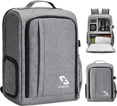 Grey L. Golkcurx Camera Bag For Dslr/Slr Cameras, Waterproof Camera Backpack For - £44.04 GBP