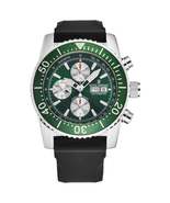 Revue Thommen 17030.6531 Men&#39;s &#39;Divers&#39; Green Dial Day-Date Chronograph ... - £1,274.63 GBP