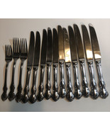 Wallace CAMDEN Set of 14 Knives Forks Stainless Flatware - £22.27 GBP