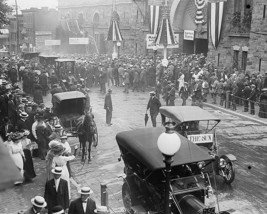 Street scene outside 1912 Democratic Convention in Baltimore Photo Print - $8.81+