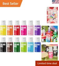 Kickstarter-Pack Oil-Based Food Coloring, 20 Milliliters Each of 12 Colo... - $127.22