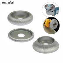 3&quot; Brazed Diamond Abrasive Wheel French Side Angle Grinder Grinding Disc... - £15.83 GBP+