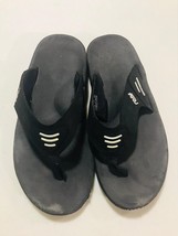 Reef Women Black Thong Sandals Sz 11 - £22.52 GBP