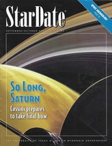 Star Date Sept Oct 2017 Saturn Cassini Archaeologists Space Heritage Exp... - $15.84
