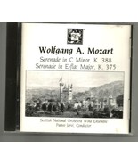 Mozart CD Serenade in C Minor and E-flat Major; Scottish National Wind E... - £2.36 GBP