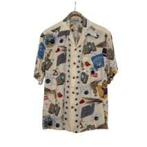 Reyn Spooner Vintage Shirt American Classic Mens L Bowling League Camp H... - $38.61