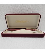 Mistral Ball Point Twist Pen Red Gold Tone Detail - Blue Ink - With Red ... - $144.52 CAD