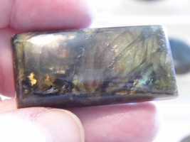 85.01ct 42x20x8mm Labradorite Natural Rectangle Cabochon for Jewelry Making - £2.98 GBP