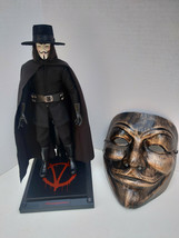V For Vendetta Anonymus Guy Fawkes BFC Toys Power Action Figure 1/6 Scale Rare - £398.23 GBP