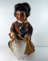 Native American Indian Porcelain Girl Doll Kelly J Ru Bert Ael 2001 - $24.99