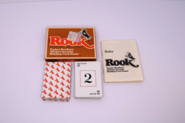 Vintage 1978 ROOK Card Game by Parker Brothers Complete w/ Box Red Deck ... - $221.75 MXN