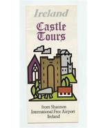 Ireland Castle Tours Brochure Shannon International Free Airport Banquet... - £21.83 GBP