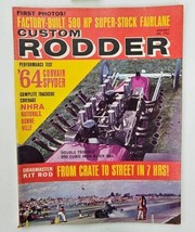 VTG Custom Rodder Magazine January 1964 Vol 13 #2 850 Cubic Buick Rail No Label - £11.32 GBP