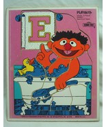 VINTAGE 1979 PLAYSKOOL Sesame Street ERNIE "E" WOODEN FRAME TRAY PUZZLE ... - €14,14 EUR VINTAGE 1979 PLAYSKOOL Sesame Street ERNIE "E" WOODEN FRAME TRAY PUZZLE ... - €14,14 EUR