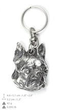 NEW, Boston Terrier, Boston Bull, American Gentlemen, dog keyring, key h... - £11.42 GBP