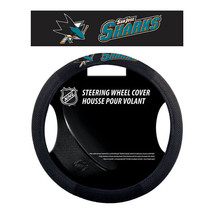 San Jose Sharks Steering Wheel Cover Mesh Style CO - £32.15 GBP