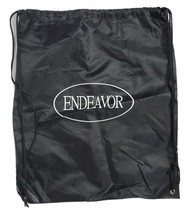String Backpack Large Black 16x18 inch Carry Bag - $9.23