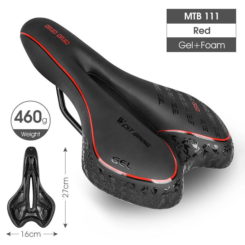 B bike saddle mountain road bike seat pu leather cycling cushion comfortable gel filled thumb200