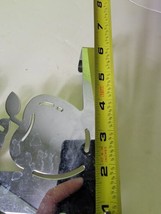 Metal Teacher Apples Coat Hanger Silver  Apple Hooks - $39.19