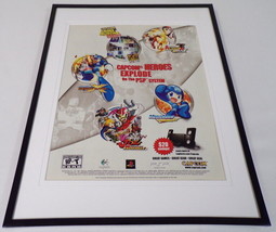 Capcom Classics 2006 Mega Man Framed 11x14 ORIGINAL Advertisement - $34.64