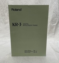 Roland KR-3 Digital Intelligent Piano Owner&#39;s Manual Instruction Book - £22.29 GBP