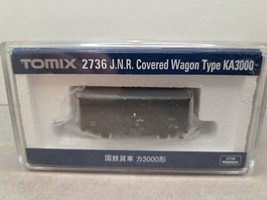 Tomix N Scale 2736 JNR Freight Car Covered Wagon Type KA 3000 New Old St... - $24.19