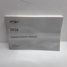 2018 Chevy Chevrolet Equinox Owners Manual Guide Book - £46.67 GBP