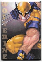 X-Men&#39;s Wolverine Claws Out Fighting Image Refrigerator Magnet NEW UNUSED - £3.90 GBP