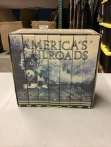 Americas Railroads The Steam Train Legacy Box Set - 7 VHS Tape Set - $9.89