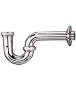 PLUMB PAK 301K 1-1/4&quot; x 1-1/4&quot; P-Trap - 17 Gauge - Less Clean Out - Chrome - $55.74 CAD