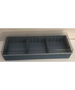 Vintage Light Blue W Clear Top 15 Slot Cassette Tape Storage Case RARE-S... - $22.95 CAD