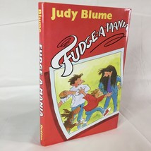 Fudge-A-Mania Judy Blume Hardcover, 1990 1st Edition Dustjacket Dutton B... - £12.44 GBP