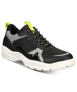 Kingside Men Chunky Dad Sneakers Geoffrey Size US 10M Black Grey Neon - £13.95 GBP