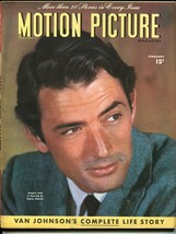 Motion Picture  2/1945-.Fawcett-Gregory Peck-Natalie Wood-Donna Reed-VG+ - £49.50 GBP