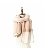 Fashionable Cozy Soft Big Grid Winter Scarf Wrap Shawl for Wome - £12.15 GBP